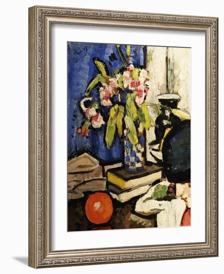 The Black Hat-George Leslie Hunter-Framed Giclee Print