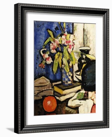 The Black Hat-George Leslie Hunter-Framed Giclee Print