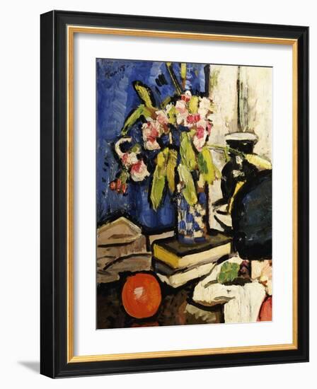 The Black Hat-George Leslie Hunter-Framed Giclee Print