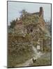 The Black Kitten-Helen Allingham-Mounted Giclee Print