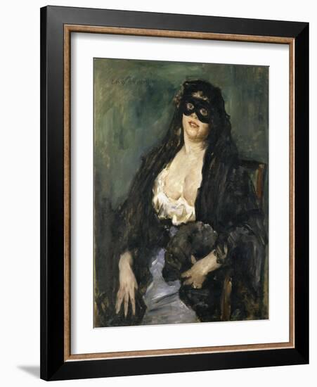 The Black Mask-Lovis Corinth-Framed Giclee Print