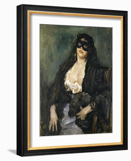 The Black Mask-Lovis Corinth-Framed Giclee Print