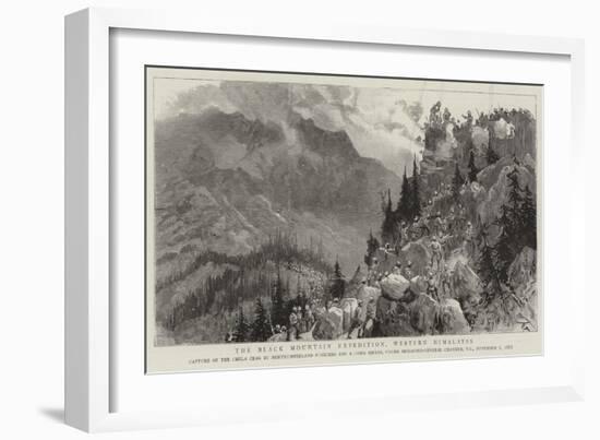 The Black Mountain Expedition, Western Himalayas-null-Framed Giclee Print