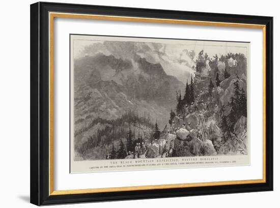 The Black Mountain Expedition, Western Himalayas-null-Framed Giclee Print