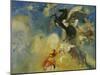 The Black Pegasus, 1909-1910-Odilon Redon-Mounted Giclee Print