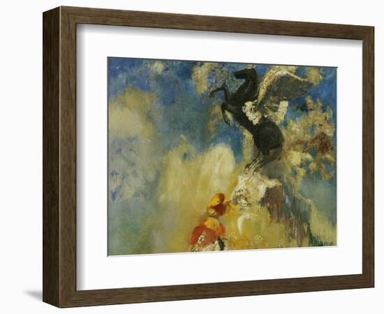 The Black Pegasus-Odilon Redon-Framed Giclee Print