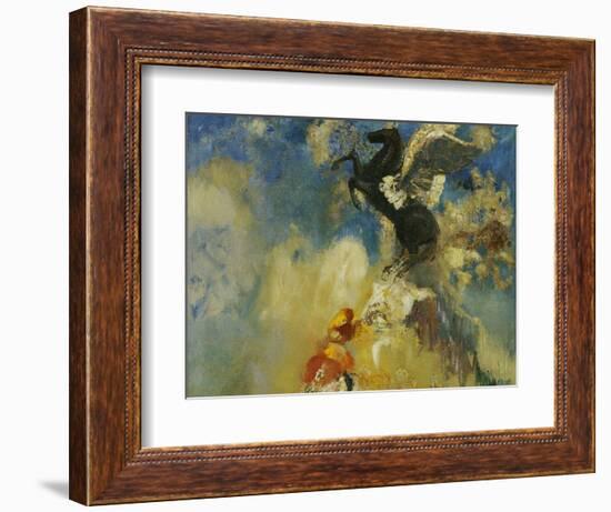 The Black Pegasus-Odilon Redon-Framed Giclee Print