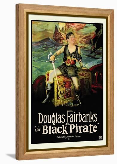 The Black Pirate-null-Framed Stretched Canvas