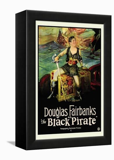 The Black Pirate-null-Framed Stretched Canvas