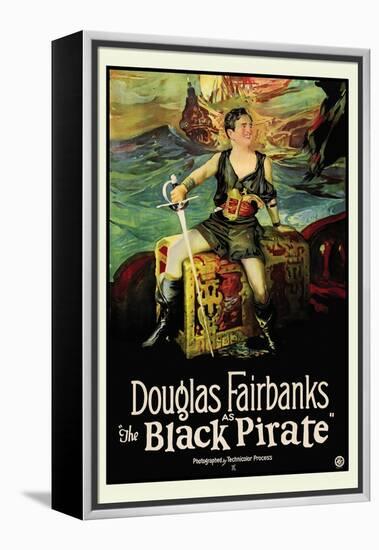 The Black Pirate-null-Framed Stretched Canvas