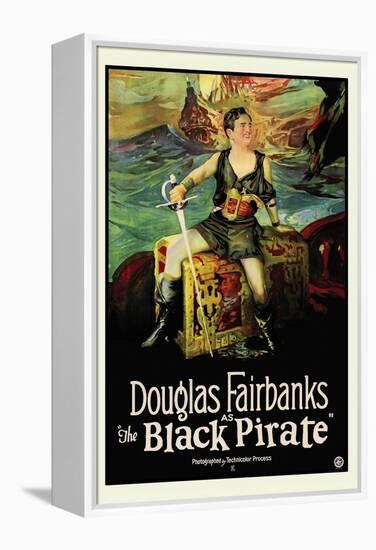 The Black Pirate-null-Framed Stretched Canvas