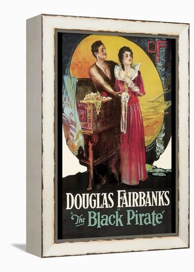 The Black Pirate-null-Framed Stretched Canvas