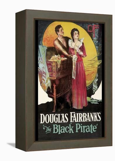 The Black Pirate-null-Framed Stretched Canvas