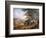 The Black Rhinoceros Charging-Thomas Baines-Framed Photographic Print