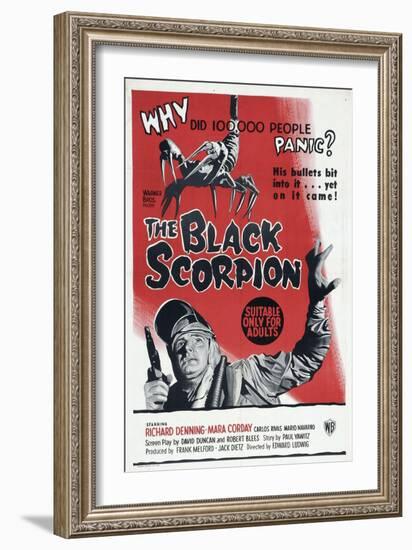 The Black Scorpion, 1957, Directed by Edward Ludwig-null-Framed Giclee Print