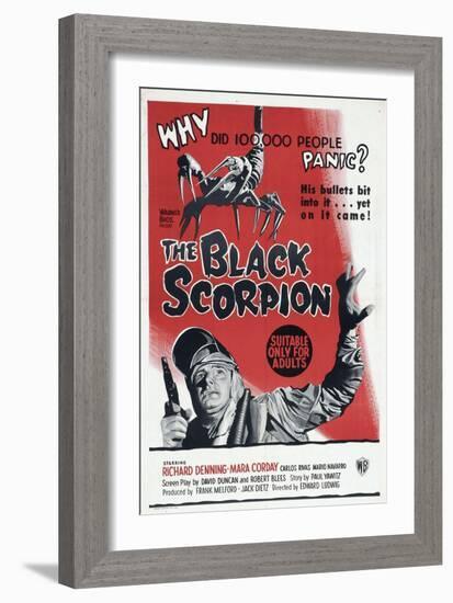 The Black Scorpion, 1957, Directed by Edward Ludwig-null-Framed Giclee Print