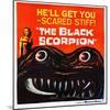 The Black Scorpion, Left: Mara Corday, 1957-null-Mounted Art Print