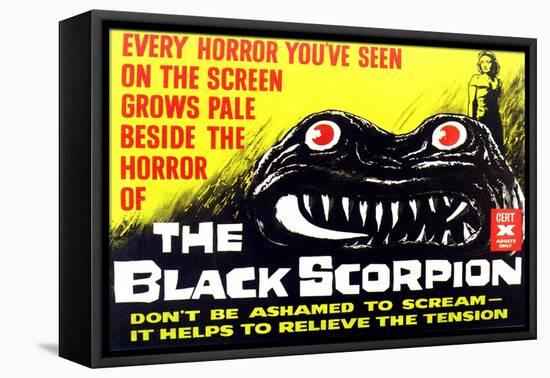 The Black Scorpion, Mara Corday, 1957-null-Framed Stretched Canvas