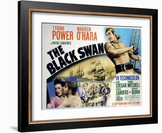 The Black Swan, 1942-null-Framed Art Print