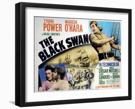 The Black Swan, 1942-null-Framed Art Print