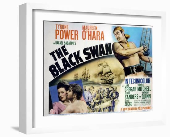 The Black Swan, 1942-null-Framed Art Print