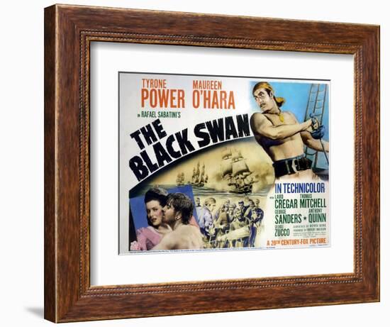 The Black Swan, 1942-null-Framed Premium Giclee Print