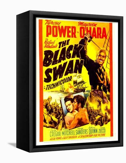 The Black Swan, 1942-null-Framed Stretched Canvas