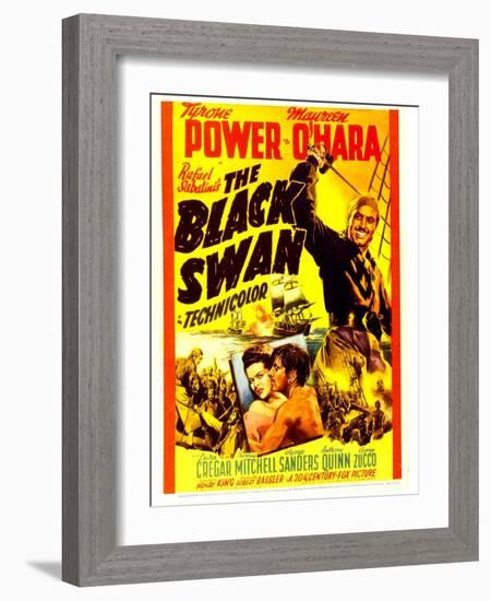 The Black Swan, 1942-null-Framed Art Print