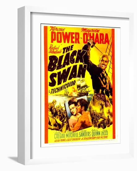 The Black Swan, 1942-null-Framed Art Print