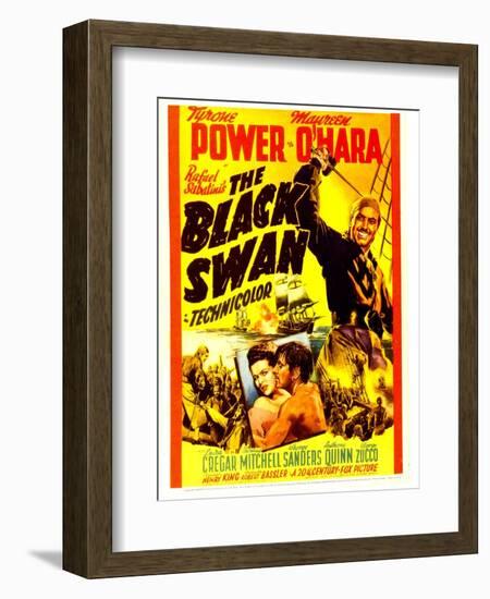 The Black Swan, 1942-null-Framed Art Print