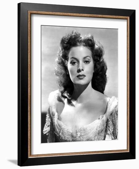 The Black Swan, Maureen O'Hara, 1942-null-Framed Photo