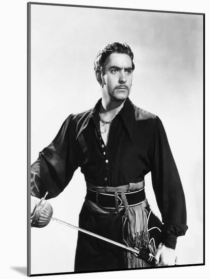 The Black Swan, Tyrone Power, 1942-null-Mounted Photo