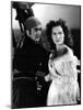 THE BLACK SWANN, 1942 directed by HENRY KING Tyrone Power and Maureen O'Hara (b/w photo)-null-Mounted Photo