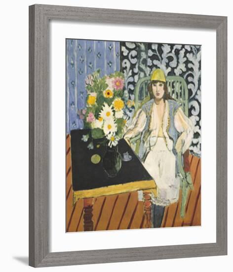 The Black Table, c.1919-Henri Matisse-Framed Art Print