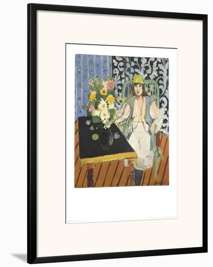 The Black Table, c.1919-Henri Matisse-Framed Art Print