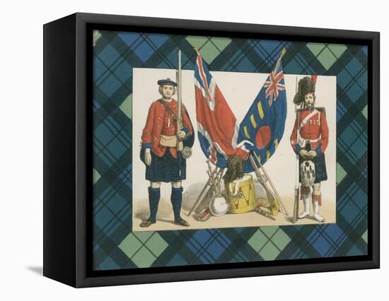 The 'Black Watch,' or Forty-Second Royal Highlanders-English School-Framed Premier Image Canvas