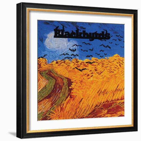 The Blackbyrds - The Blackbyrds-null-Framed Art Print