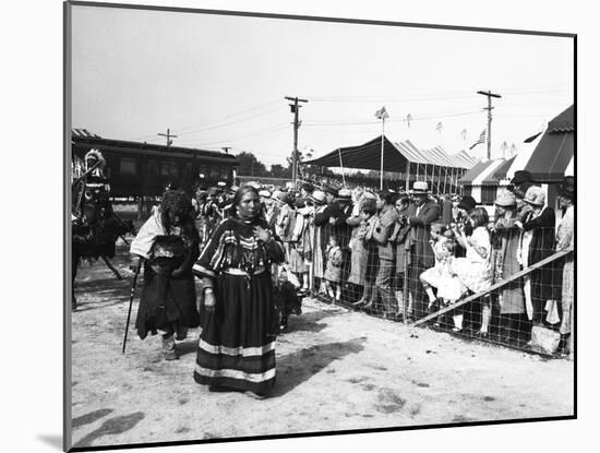 The Blackfeet Idians-null-Mounted Photographic Print