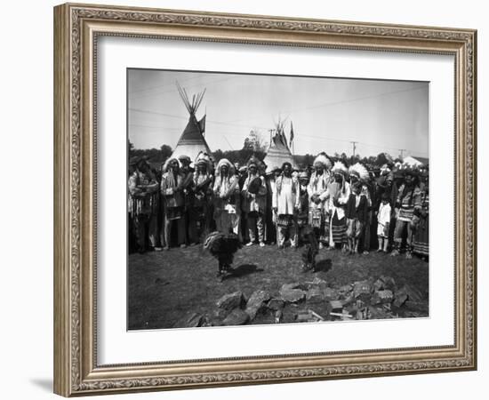 The Blackfeet Indains-null-Framed Photographic Print