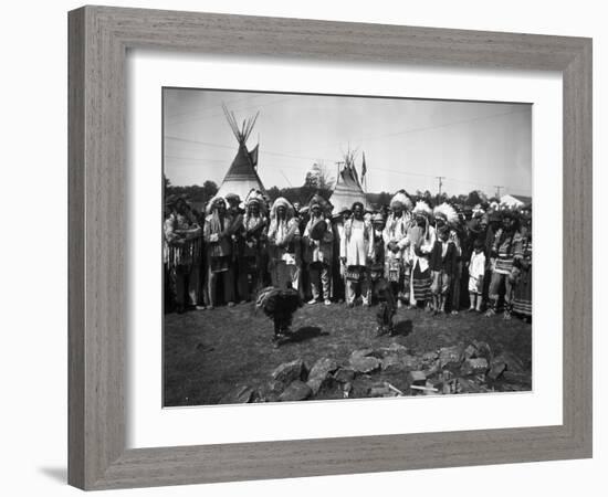 The Blackfeet Indains-null-Framed Photographic Print