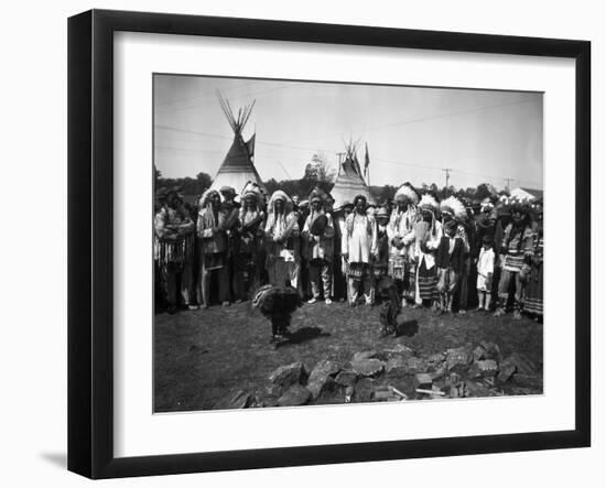 The Blackfeet Indains-null-Framed Photographic Print