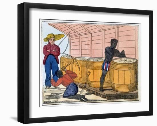 The Blackman's Lament on How to Make Sugar, 1813-Amelia Alderson Opie-Framed Giclee Print