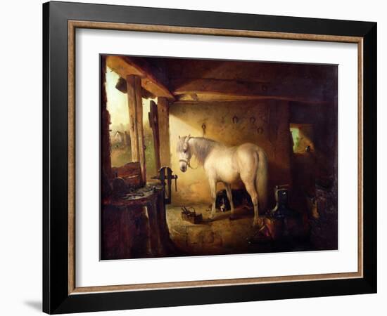 The Blacksmith's Shop-Edward Robert Smythe-Framed Giclee Print