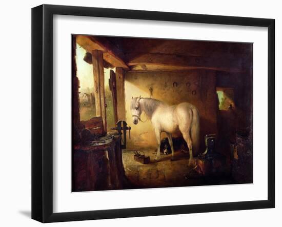 The Blacksmith's Shop-Edward Robert Smythe-Framed Giclee Print