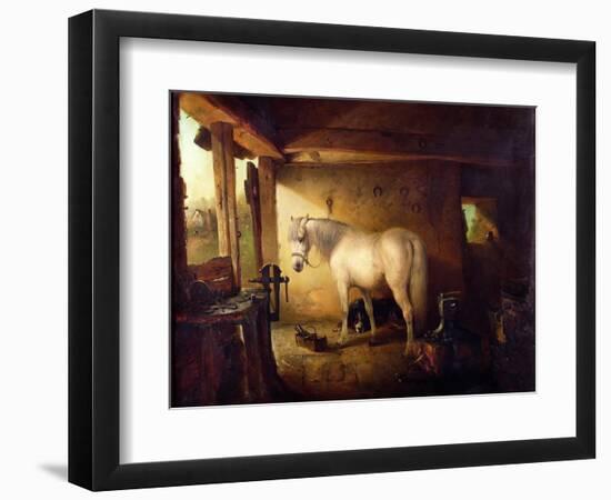 The Blacksmith's Shop-Edward Robert Smythe-Framed Giclee Print