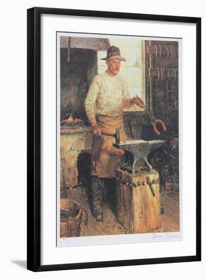 The Blacksmith-Duane Bryers-Framed Limited Edition