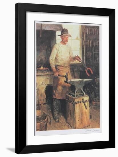 The Blacksmith-Duane Bryers-Framed Limited Edition