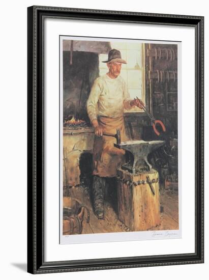 The Blacksmith-Duane Bryers-Framed Limited Edition