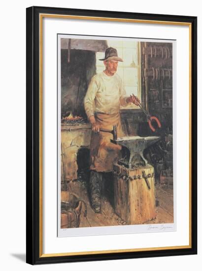 The Blacksmith-Duane Bryers-Framed Limited Edition