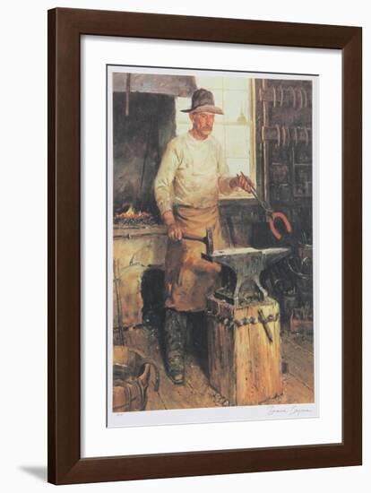 The Blacksmith-Duane Bryers-Framed Limited Edition